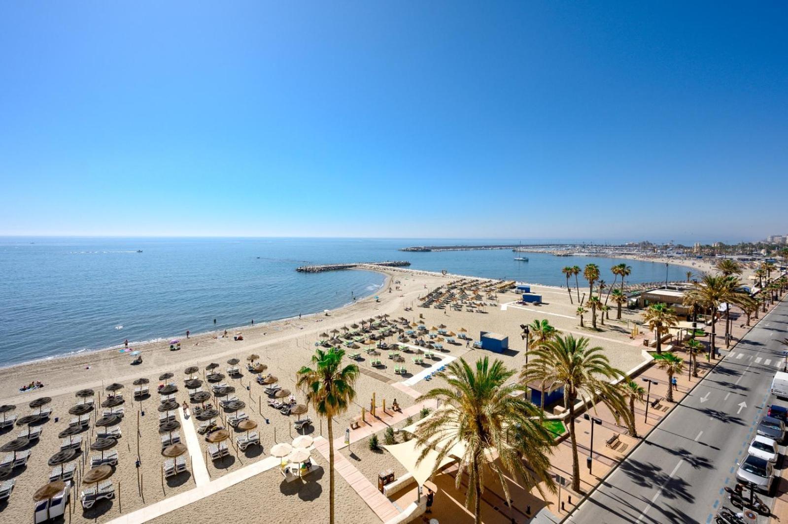 Апартаменти Stella Maris - Amazing Frontal Sea Views With Pool & Terrace By 10Tosea Фуенхірола Екстер'єр фото